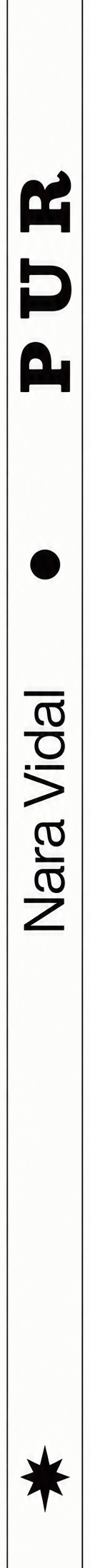 Llom del llibre Pur de Nara Vidal, publicat per Cosa Nova
